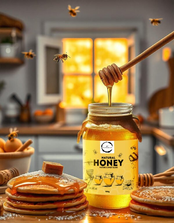 Organic Honey 500gm | NMR tested | Unprocessed & Unpasteurized Honey |100% Raw Pure & Natural