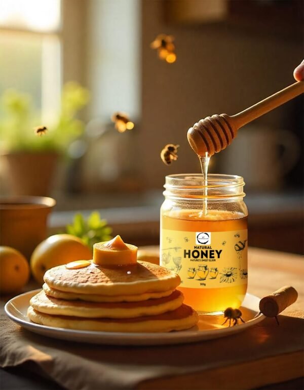 Organic Honey 500gm | NMR tested | Unprocessed & Unpasteurized Honey |100% Raw Pure & Natural - Image 4